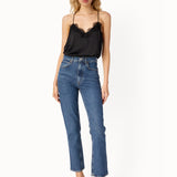 Racer Charmeuse Cami