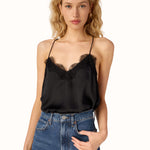 Racer Charmeuse Cami