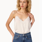 Racer Charmeuse Cami