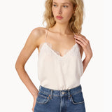 Racer Charmeuse Cami