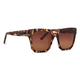 DIFF Eyewear Ariana Sequoia Tortoise Polarized Sunglasses