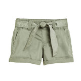Tractr Belted Cargo Cuff Shorts