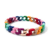Twisted Colored Link Bracelets - 2 color styles!!