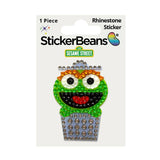Oscar 2" Rhinestone Sesame Street Sticker