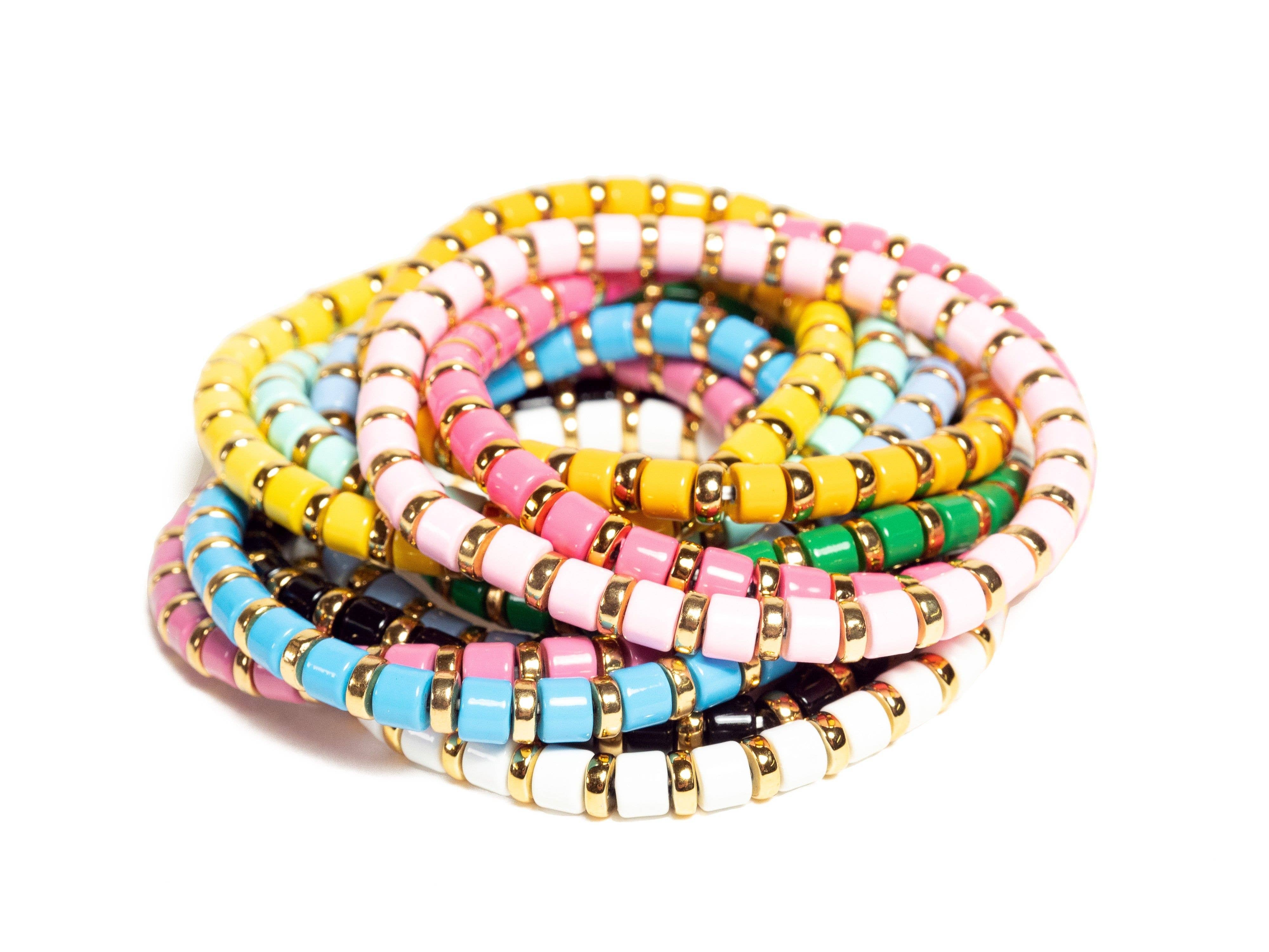Dream in Color Enamel Bracelets