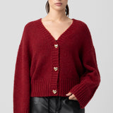 Blank NYC Crimson Crest Sweater