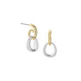 Nora Earring Silver and Gold