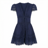 Piper Mini Dress in Navy