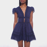 Piper Mini Dress in Navy