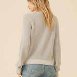Raleigh Cardigan in Heather Grey
