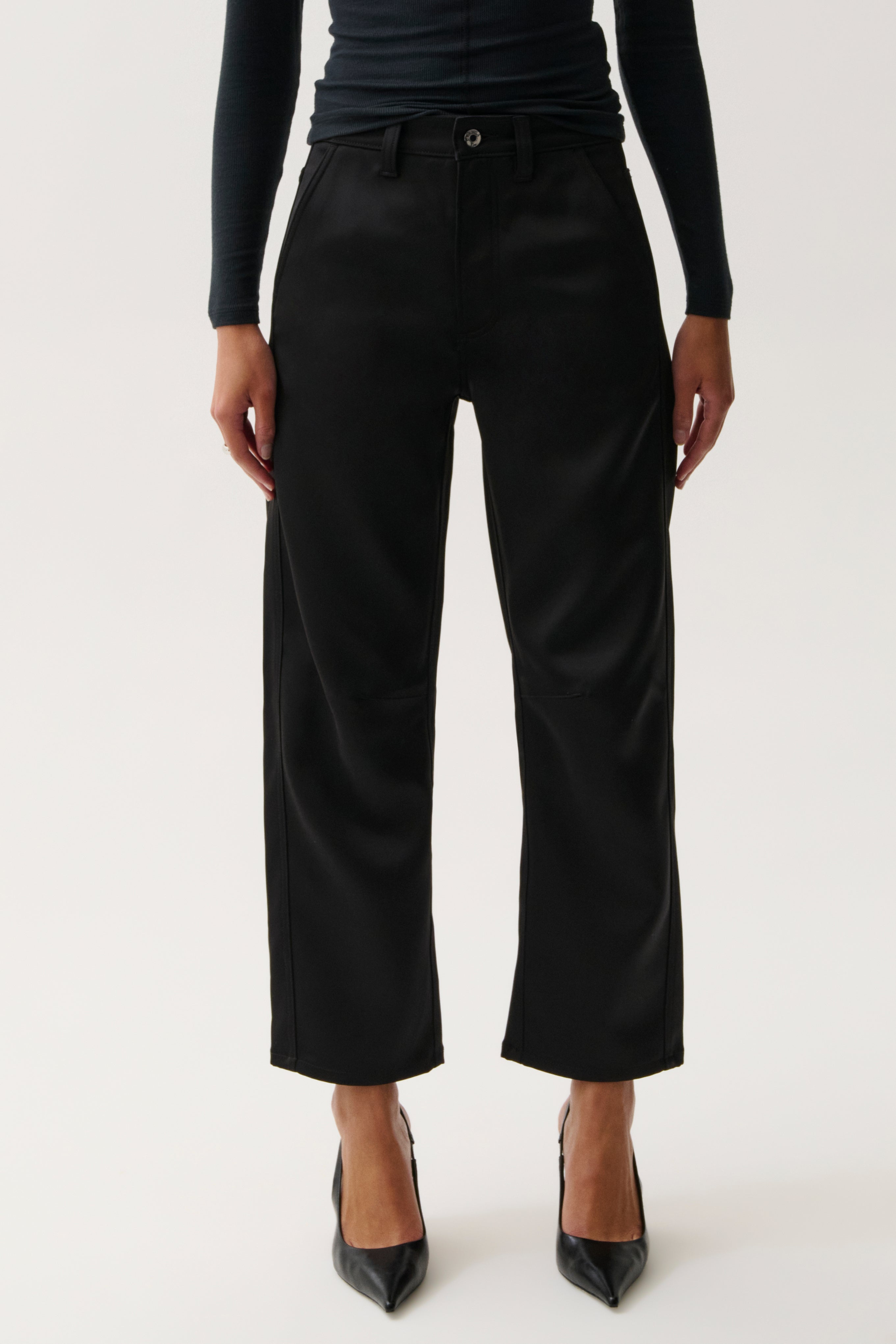 BLACK SATEEN