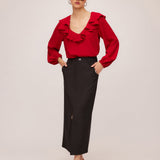 Rita Ruffle Blouse