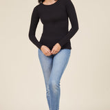 LS Crew Neck Top