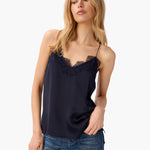 Racer Charmeuse Cami