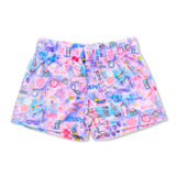 Preppy Goose Glam Squad Plush Lounge Shorts