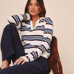 B20038-L41-304 - LONG SLEEVE PLACKET PULLOVER