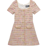 KatieJ Anna Tweed Boucle Dress