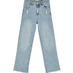 RHINESTONE & PEARL STRAIGHT LEG