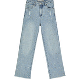 RHINESTONE & PEARL STRAIGHT LEG
