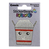 Connie 2" Rhinestone Sticker