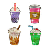 Sip Sip Hooray Rhinestone Sticker Set of 4 Cut to Shape