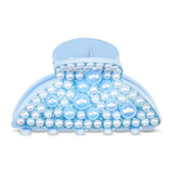 Blue Pearl Hair Clip