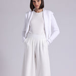 9264 Cotton Shaker Hooded Flyaway Cardigan