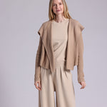 9264 Cotton Shaker Hooded Flyaway Cardigan