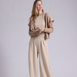 9264 Cotton Shaker Hooded Flyaway Cardigan