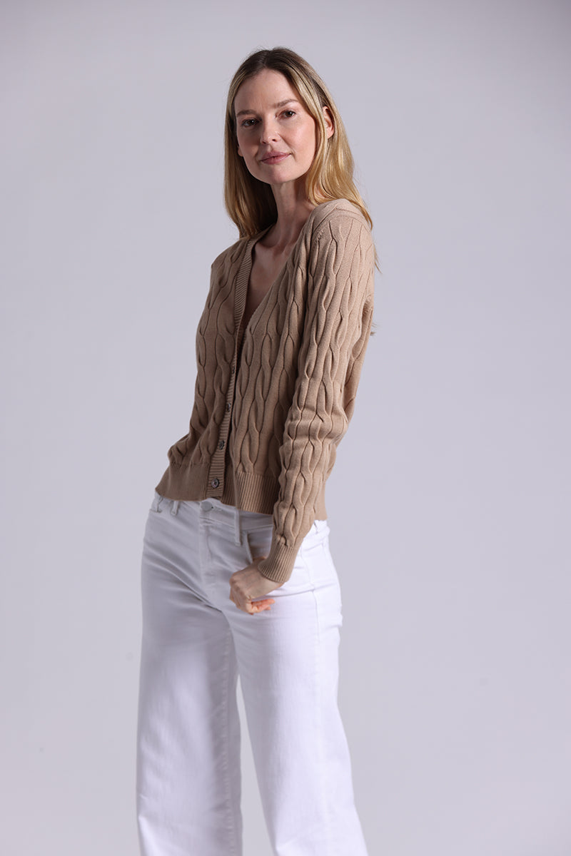 94216 Cotton Classic Cable Cardi