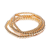 DAILY CANDY GOLD Beaded Bracelets