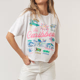 Project Social T Caribbean Cropped Tee