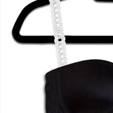 strap-its Basic White Bra with White Mini Loops