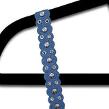 strap-its Basic Nude Bra with Suede Studded Straps