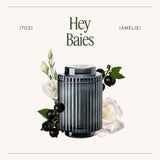 Scented Candle - Hey Baies - 7oz | La Jolie Muse