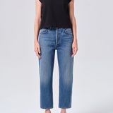 90's Crop Mid Rise Straight In Bounty