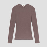 Delphi Slim Tee In Ceramic