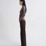 Delphi Slim Tee In Ceramic