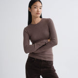 Delphi Slim Tee In Ceramic