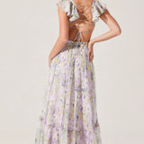 ASTR The Label Primrose Floral Strappy Back Maxi Dress