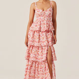ASTR The Label Midsummer Eyelet Tiered Maxi Dress