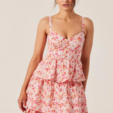 ASTR The Label Midsummer Eyelet Tiered Maxi Dress