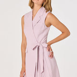 ASTR Kesari Sleeveless Blazer Mini Dress