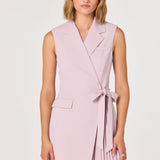 ASTR Kesari Sleeveless Blazer Mini Dress