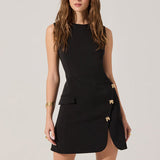 ASTR The Label Nixie Tailored Split Skirt Dress