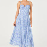 Bayley Floral Pleated Maxi Dress