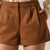 ASTR The Label Jude Faux Suede Shorts