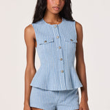Arden Shorts in Denim