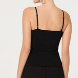 ASTR Adde Pearl Rhinestone Sweater Tank