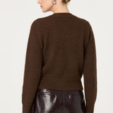 ASTR The Label Kalie Rhinestone Embellished Cardigan